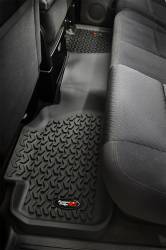 Rugged Ridge - Rugged Ridge 82951.11 Floor Liner Rear Black 07-13 Silverado/Sierra 1500 Ext - Image 5