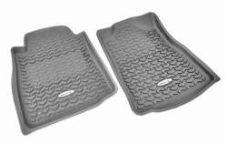 Rugged Ridge - Rugged Ridge TL-84904.10 Front Floor Liners- Gray Tread Lightly for Tacoma - Image 1