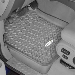Rugged Ridge - Rugged Ridge TL-84902.05 Front Floor Liners Gray Tread Lightly Ford F150 - Image 1