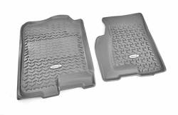 Rugged Ridge - Rugged Ridge TL-84901.02 Front Gray Floor Liner Pair Silverado/Sierra - Image 1