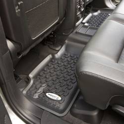 Rugged Ridge - Rugged Ridge TL-12950.26 Rear Black Floor Liner for 05-10 Jeep Grand Cherokee - Image 1