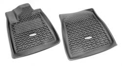 Rugged Ridge - Rugged Ridge TL-82904.21 Front Floor Liners Black for Tundra/Sequoia - Image 1