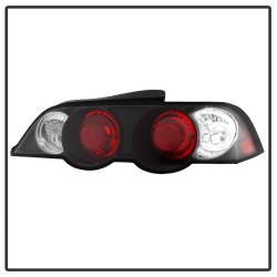 Spyder Auto - Spyder Auto 5000330 Black/Clear Euro Style Taillights for 02-04 Acura RSX - Image 2