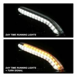 Spyder Auto - Spyder Auto DRL Projector Headlights Chrome/Clear Mercedes S-Class 5083906 - Image 9