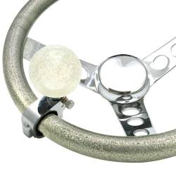 American Shifter Company - American Shifter ASCBA08004 Clear Old Skool Series Custom Suicide Brody Knob - Image 1