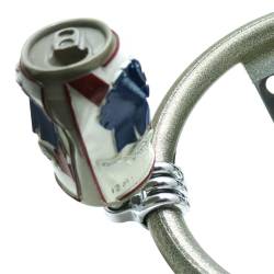 American Shifter Company - American Shifter ASCBN00015 Crushed Beer Can Suicide Brody Knob - Image 1