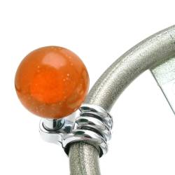 American Shifter Company - American Shifter ASCBN08009 Orange Old Skool Series Custom Brody Knob - Image 1