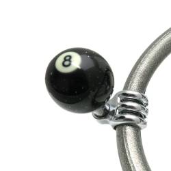 American Shifter Company - American Shifter ASCBN03018 Black 8 Ball Suicide Brody Knob - Image 1