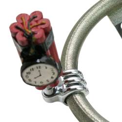 American Shifter Company - American Shifter ASCBN00012 TicBom Bomb w/Clock Suicide Brody Knob - Image 1