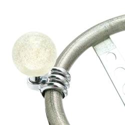 American Shifter Company - American Shifter ASCBN08004 Clear Old Skool Series Custom Brody Knob - Image 1