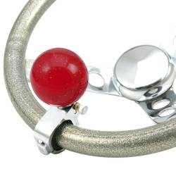 American Shifter Company - American Shifter ASCBA08008 Red Old Skool Series Custom Suicide Brody Knob - Image 1