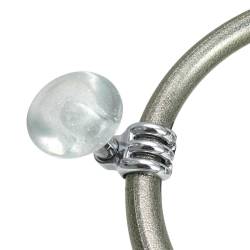 American Shifter Company - American Shifter ASCBN10003 Clear Retro Series Suicide Brody Knob - Image 1