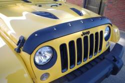 Focus Auto Design - FormFit TG-7W07 Tough Guard Textured Hood Protector for Wrangler JK - Image 2