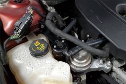 J&L Oil Separator Co - J&L Oil Separator 3.0 Passenger Side Mounted Oil Separator Black 3039P-B - Image 2