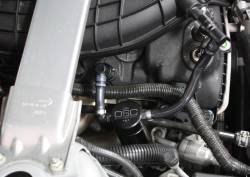 J&L Oil Separator Co - J&L Oil Separator 3.0 Passenger Side Mounted Oil Separator Black 3014P-B - Image 2