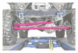 Steinjager Extended Crossover Steering Kit-Hot Pink for Wrangler TJ J0053729