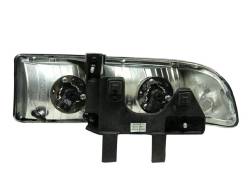 Anzo USA - Anzo USA 111014 Chrome Crystal Headlight for 98-04 S-10 Pickup/Blazer S-Series - Image 2