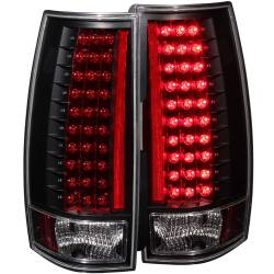 Anzo USA Chrome LED Clear Lens Taillight Set Suburban/Tahoe/Yukon 311084