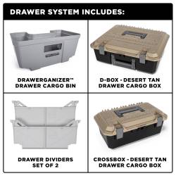 DECKED - DECKED DR3 DECKED Truck Bed Storage System for 09-23 1500/Classic - Image 5