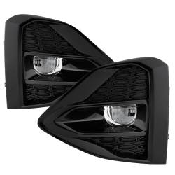 Spyder Auto - Spyder Auto 5087096 Full LED Fog Lights w/Switch Clear for 19-21 Nissan Maxima - Image 1
