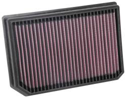 K&N - K&N 33-3133 Drop-In Replacement Air Filter - Image 1