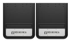 Gatorback - Gatorback 21"x24" Rear Dually Black Mud Flaps F350 Logo GA2124F350-2 - Image 1