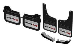 Gatorback 12" Black Front/Rear Mud Flap Set Sierra HD GCR200K-AT4