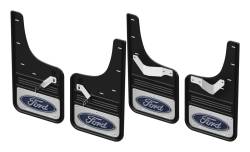 Gatorback 12" Black Front/Rear Mud Flap Set Ford F150 GCR407K-FC