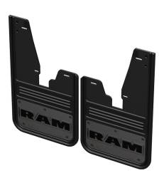 Gatorback 12" Black Front Mud Flaps for Ram Pickups GCR31F-GMRT