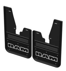 Gatorback 12" Black Front Mud Flaps for Ram Pickups GCR31F-RTW