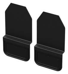 Gatorback - Gatorback Removable 1.5" Offset 12"x9" Front Mud Flaps No Plate GN106-BK - Image 1