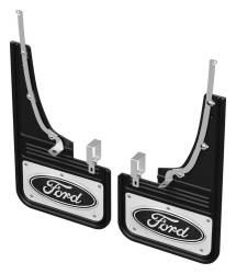 Gatorback - Gatorback 12" Black Front Mud Flaps Ford Ranger GCR45F-3 - Image 1