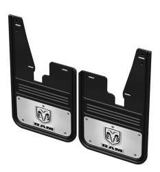 Gatorback 12" Black Front Mud Flaps for Ram Pickups GCR32F-RV