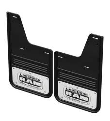 Gatorback 12" Black Rear Mud Flaps for Ram Pickups GCR33R-L
