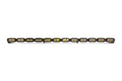 Morimoto BAR-1ROW-029 47" 12-Pod HXB Single Row BangerBar LED Light Bar Yellow