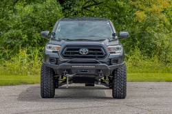 Rough Country Suspension Systems - Rough Country 10716 High Clearance Front Bumper w/9.5K Winch for 16-23 Tacoma - Image 6