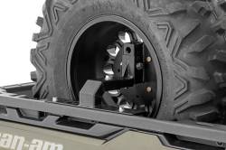 Rough Country Suspension Systems - Rough Country 93089 Bed Mount Spare Tire Carrier Black for Can-Am/Polaris - Image 2