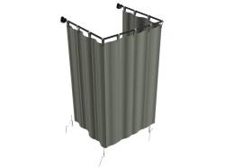 Front Runner - Front Runner Outfitters Roof Rack Mount Outdoor Shower Cubicle-Gray RRAC178 - Image 7