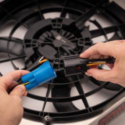 Derale - Derale 67923-195 Powerpack Brushless Single 17" Fan/Alum Shroud w/PWM Controller - Image 2