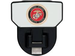 Carr - CARR 183142 HD Universal Hitch Step for 2" Receiver Black U.S. Marines Single - Image 1