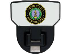 Carr - CARR 183232 HD Universal Hitch Step for 2" Receiver Black US Nat Guard Single - Image 1