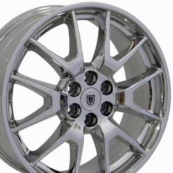 OE Wheels CA12-20080-6120-53C CA12 20x8 6x120 53mm Chrome