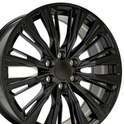 OE Wheels LLC - OE Wheels CA93-22090-6550-28B1 CA93 22x9 6x5.5 28mm Satin Black - Image 3