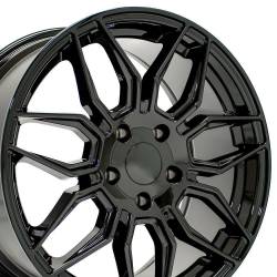 OE Wheels LLC - OE Wheels CV03C 18x8.5 5x4.75 56mm Gloss Black CV03C-18085-5475-52B - Image 3