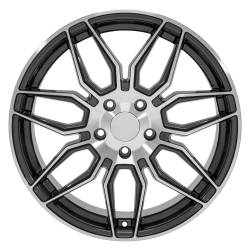 OE Wheels LLC - OE Wheels CV03D 19x8.5 5x120 52mm Gunmetal/Machined CV03D-19085-5120-51MG - Image 2