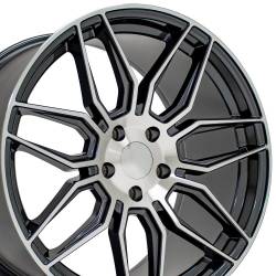 OE Wheels CV03D 20x11 5x120 64mm Gunmetal/Machined CV03D-20110-5120-64MG