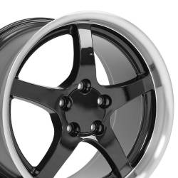 OE Wheels LLC - OE Wheels CV05 18x10.5 5x4.75 56mm Black/Machined CV05-D18105-5475-56BM - Image 3
