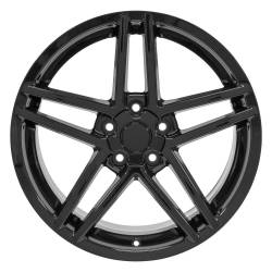 OE Wheels LLC - OE Wheels CV07B 19x10 5x4.75 65mm Black CV07B-19100-5475-65B - Image 2
