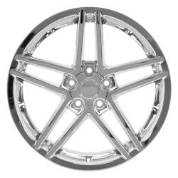 OE Wheels LLC - OE Wheels CV07B 19x10 5x4.75 65mm Chrome CV07B-19100-5475-65C - Image 2