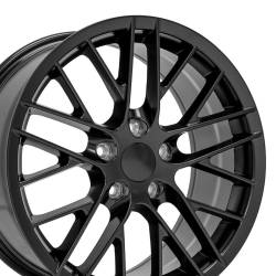 OE Wheels CV08B 18x8.5 5x4.75 56mm Satin Black CV08B-18085-5475-56B1
